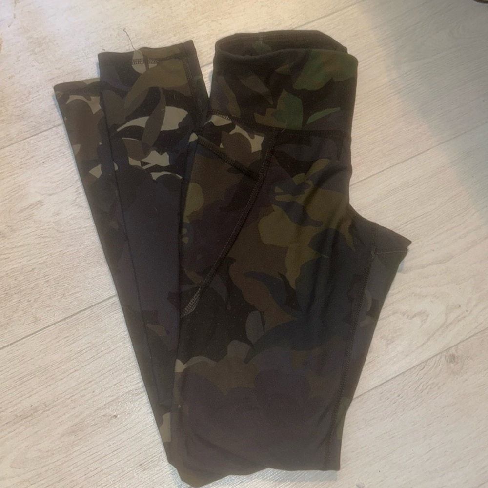 full length camouflage leggings
